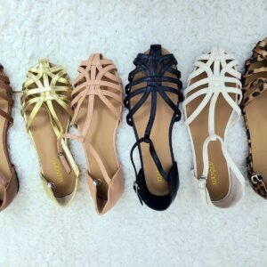 knotted cage sandals
